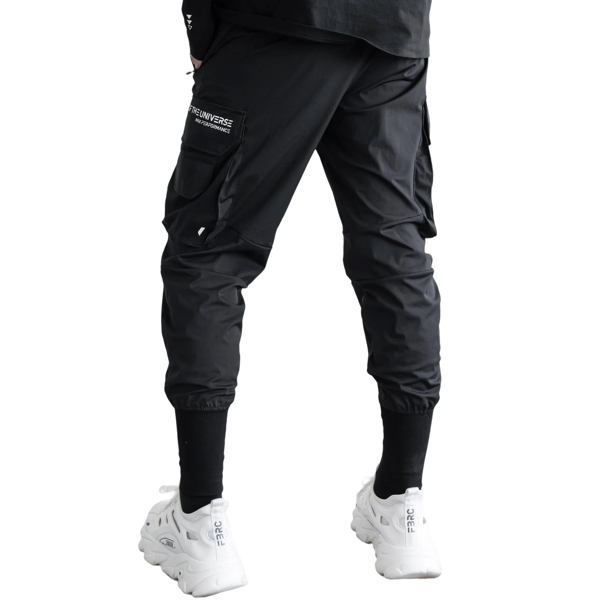 J Shape Runner J-Type 005 Black Athletic Joggers - Fabric of the Universe