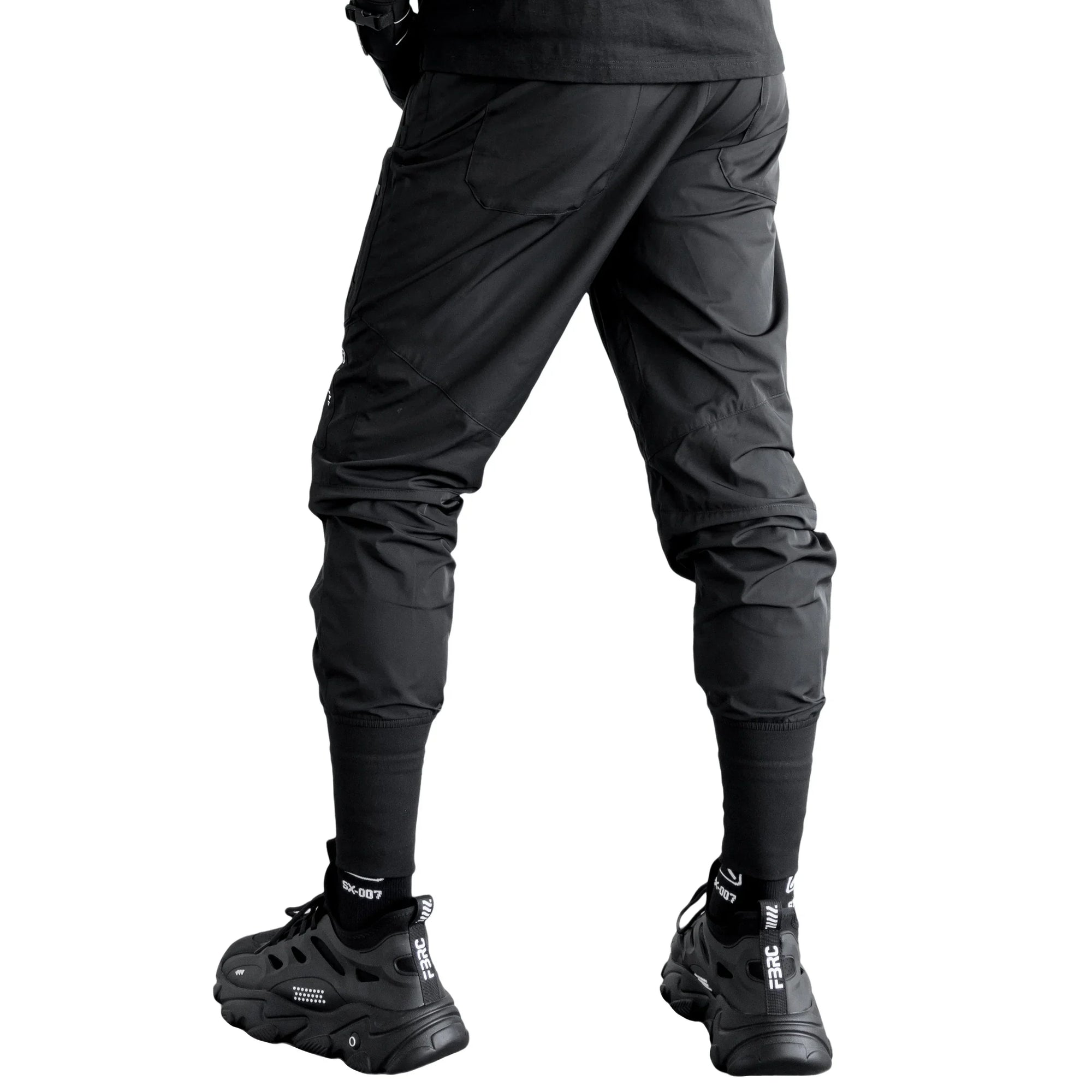 J Shape Runner J-Type 006 Black Athletic Joggers - Fabric of the Universe