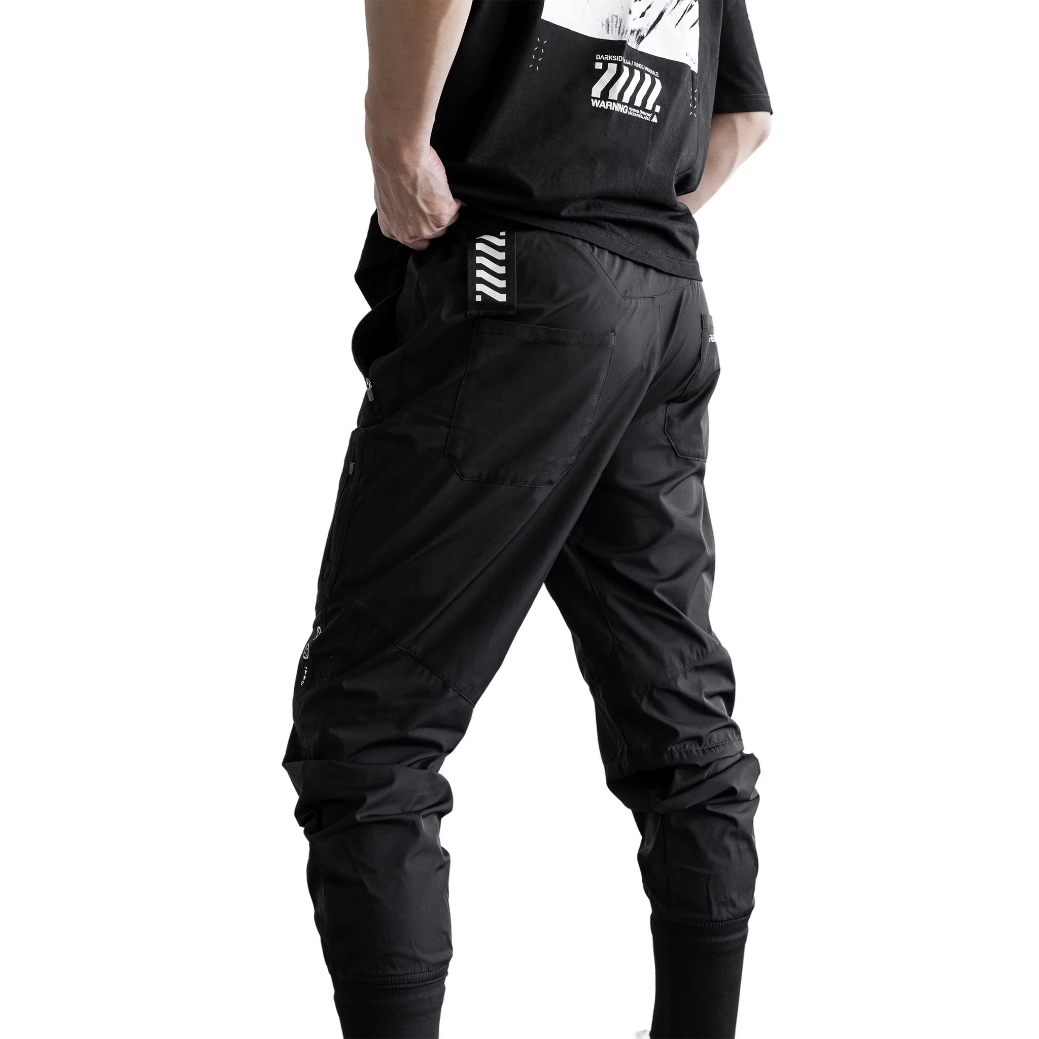 J Shape Runner J-Type 006 Black Athletic Joggers - Fabric of the Universe