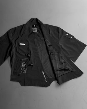 Kimo-Type 045 Black Kimono Shirt