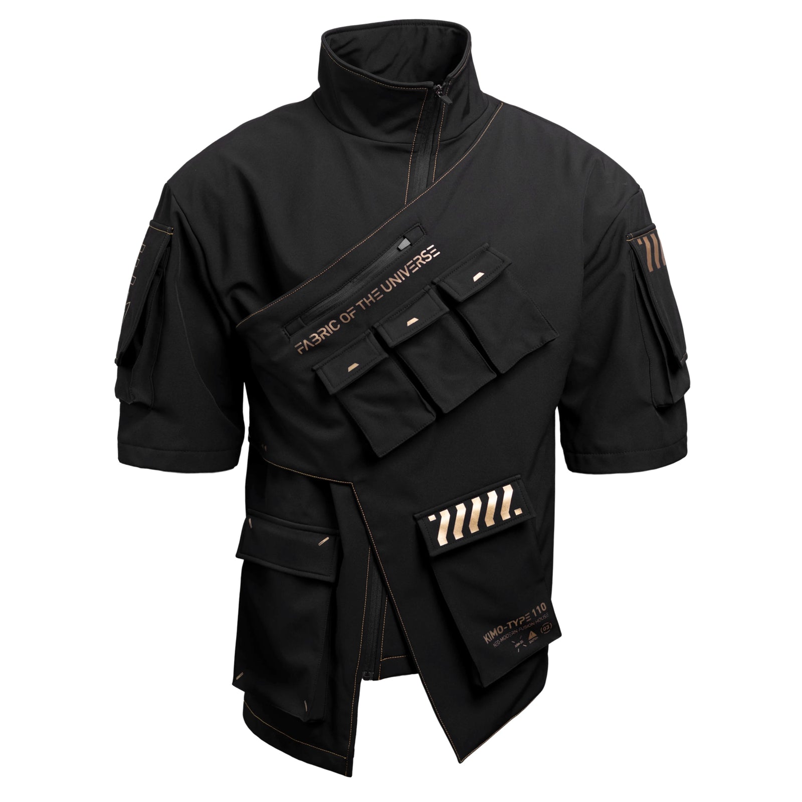 Kimo-Type 110 Black Gold Kimono Jacket