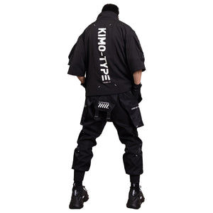 Kimo-Type 110 Black Kimono Jacket