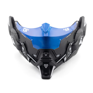 MC-Type 001P Black Blue Cyber Mask
