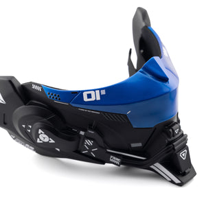 MC-Type 001P Black Blue Cyber Mask