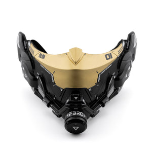 MC-Type 001K Gold Cyber Mask