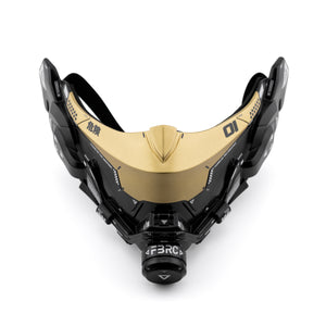 MC-Type 001K Gold Cyber Mask