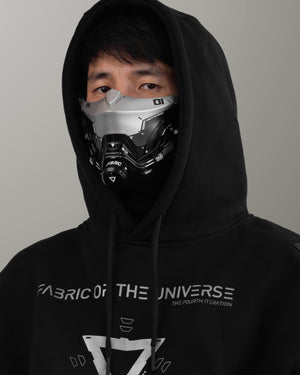MC-Type 001K Silver Cyber Mask