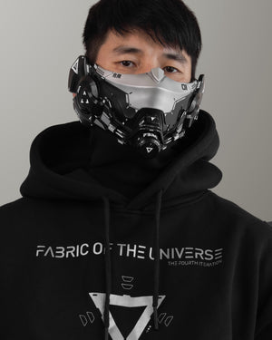 MC-Type 001K Silver Cyber Mask
