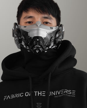 MC-Type 001K Silver Cyber Mask
