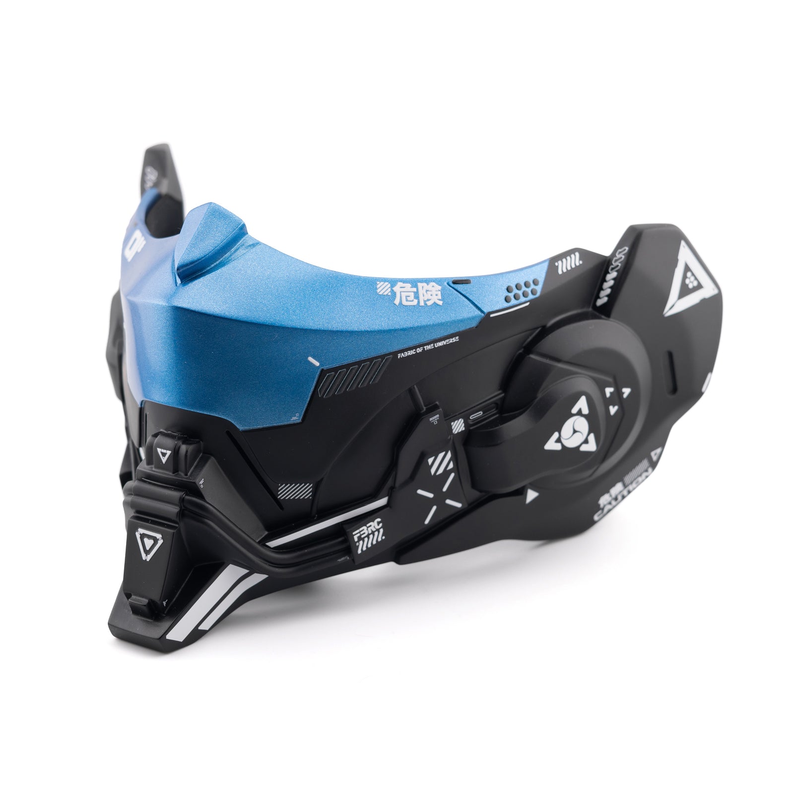 MC-Type 001P Black Cyan Cyber Mask
