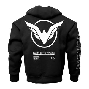 MG-Type 030 Black Neoprene Hoodie