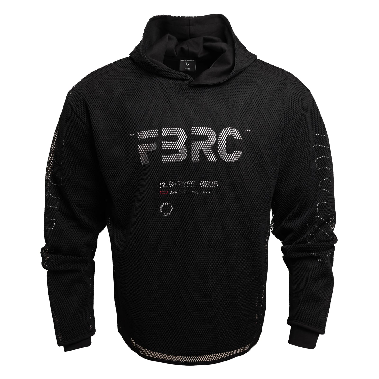 MLS-Type 003R Black Mesh Layer Hoodie