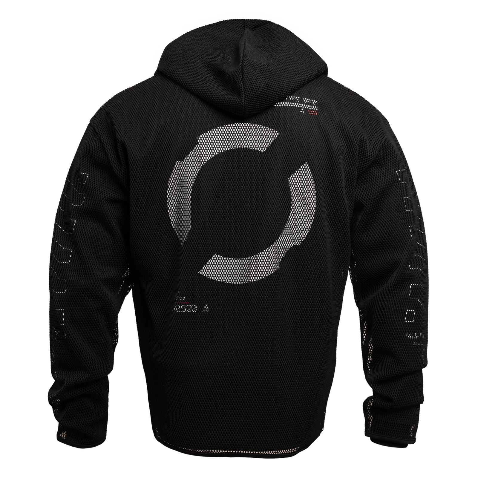 MLS-Type 003R Black Mesh Layer Hoodie