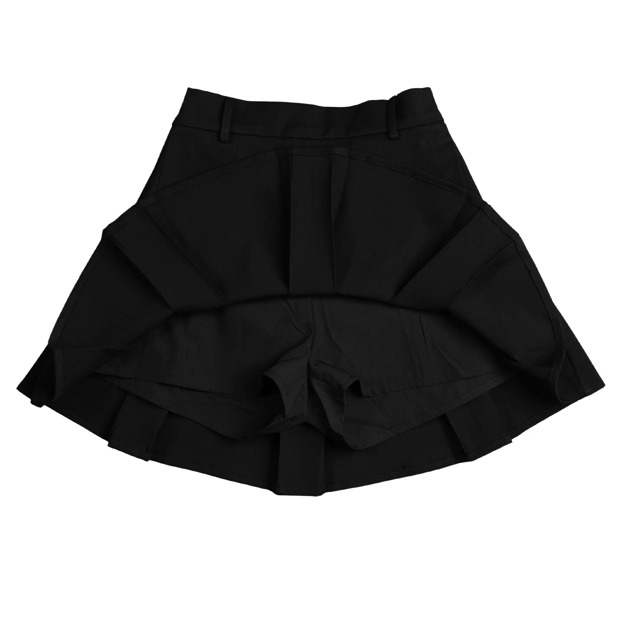 MS-Type 2005 Black Pleated Miniskirt - Fabric of the Universe