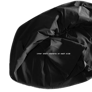 MS-Type 304 Black Cake Miniskirt