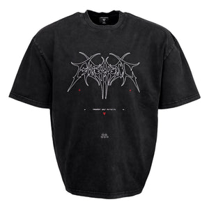 Memento Mori Acid Wash Short Sleeve T
