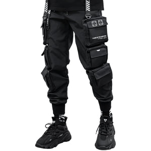 CG-Type 08R Black Cargo Pants