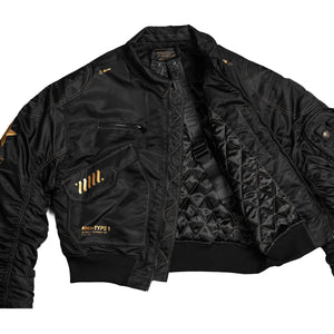 Nobilis N/MA-1 LT Black Gold Bomber