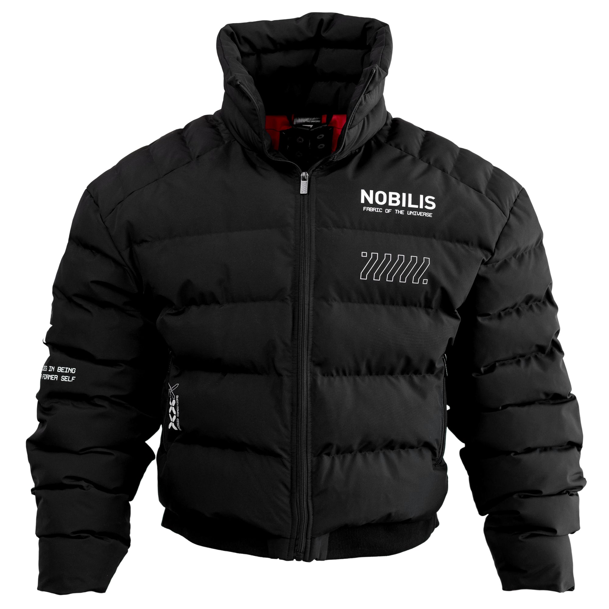 Nobilis SPF-1A Black Heavy Puffer Jacket - Fabric of the Universe