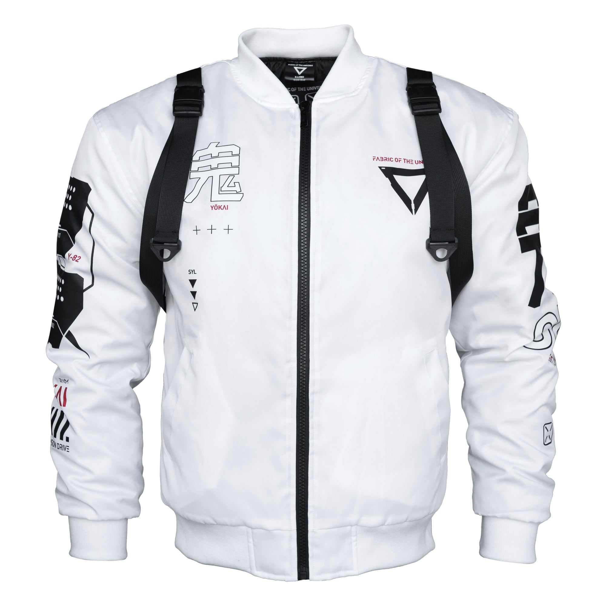 ONI White Bomber Jacket