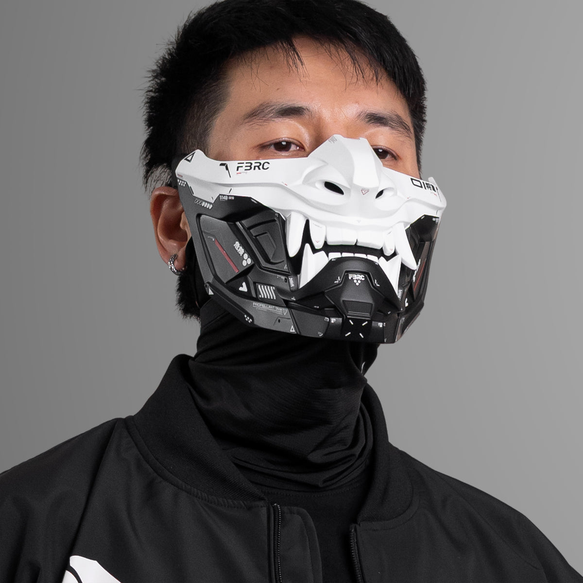 ONI v2 Panda Half Cyber Mask - Fabric of the Universe
