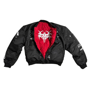 RBM-Type 006 Black/Red Reversible Bomber