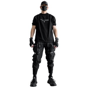 RGS-100B Black Oversized Short Sleeve T