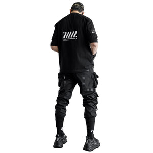 RGS-100B Black Oversized Short Sleeve T