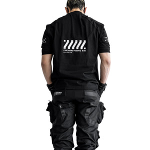 RGS-100B Black Oversized Short Sleeve T