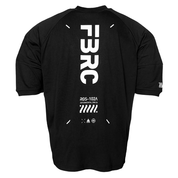 RGS-102A Black Oversized Short Sleeve T - Fabric of the Universe