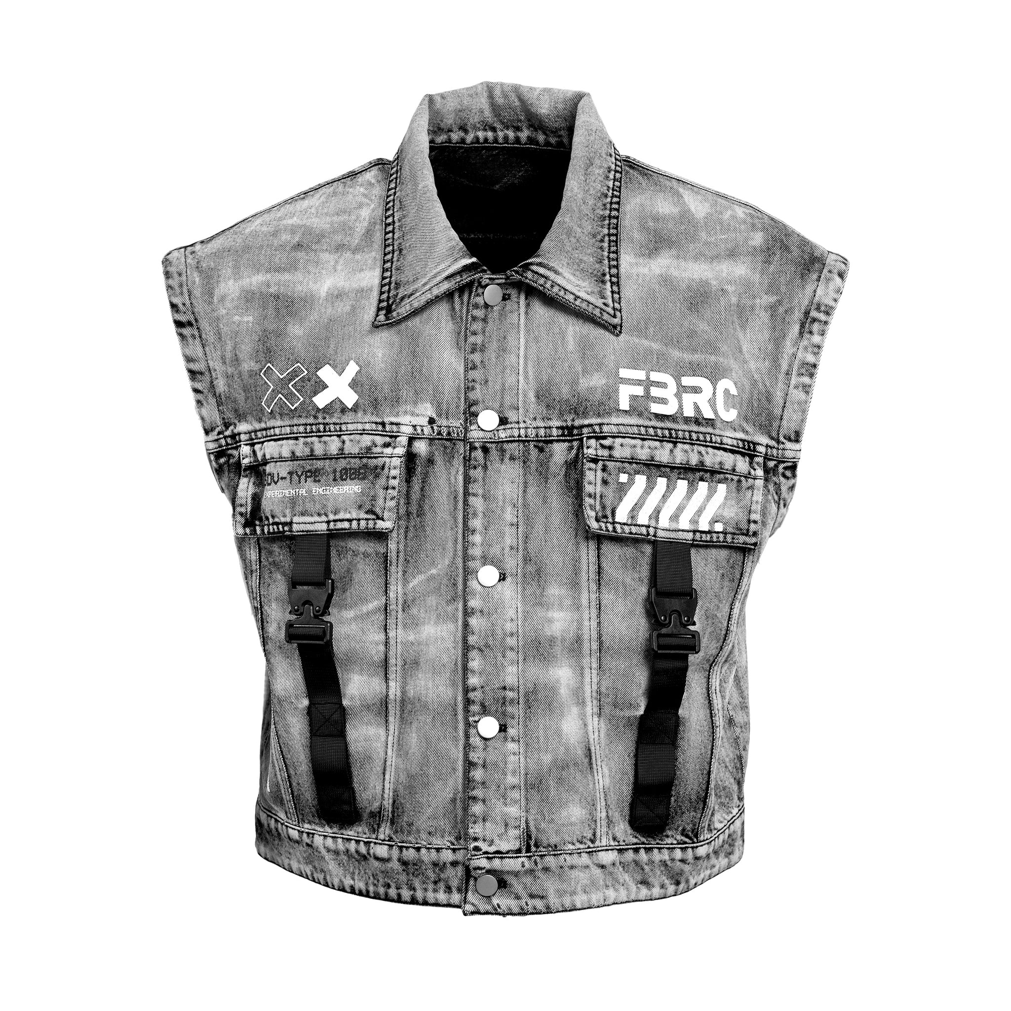 SDV-Type 100B Snow Denim Vest Jacket - Fabric of the Universe