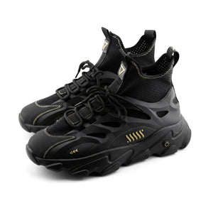 SN-Type 02C Black Gold Sneakers