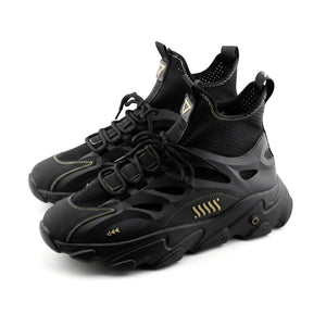 SN-Type 02C Black Gold Sneakers