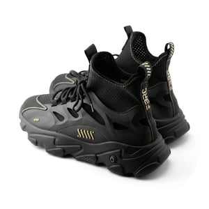 SN-Type 02C Black Gold Sneakers