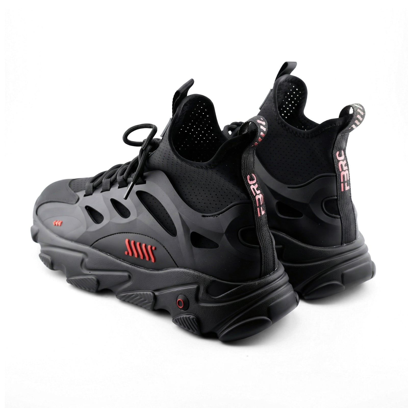 SN-Type 02C Black Red Sneakers