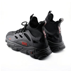 SN-Type 02C Black Red Sneakers
