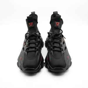 SN-Type 02C Black Red Sneakers