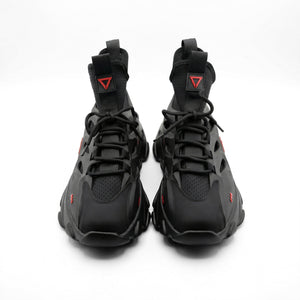 SN-Type 02C Black Red Sneakers