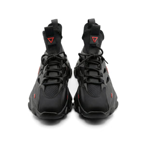 SN-Type 02C Black Red Sneakers