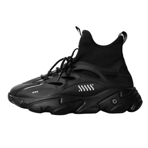 SN-Type 02C Black High Top Sneakers