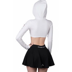 SRG-Type 155 White Super Shrug Hoodie