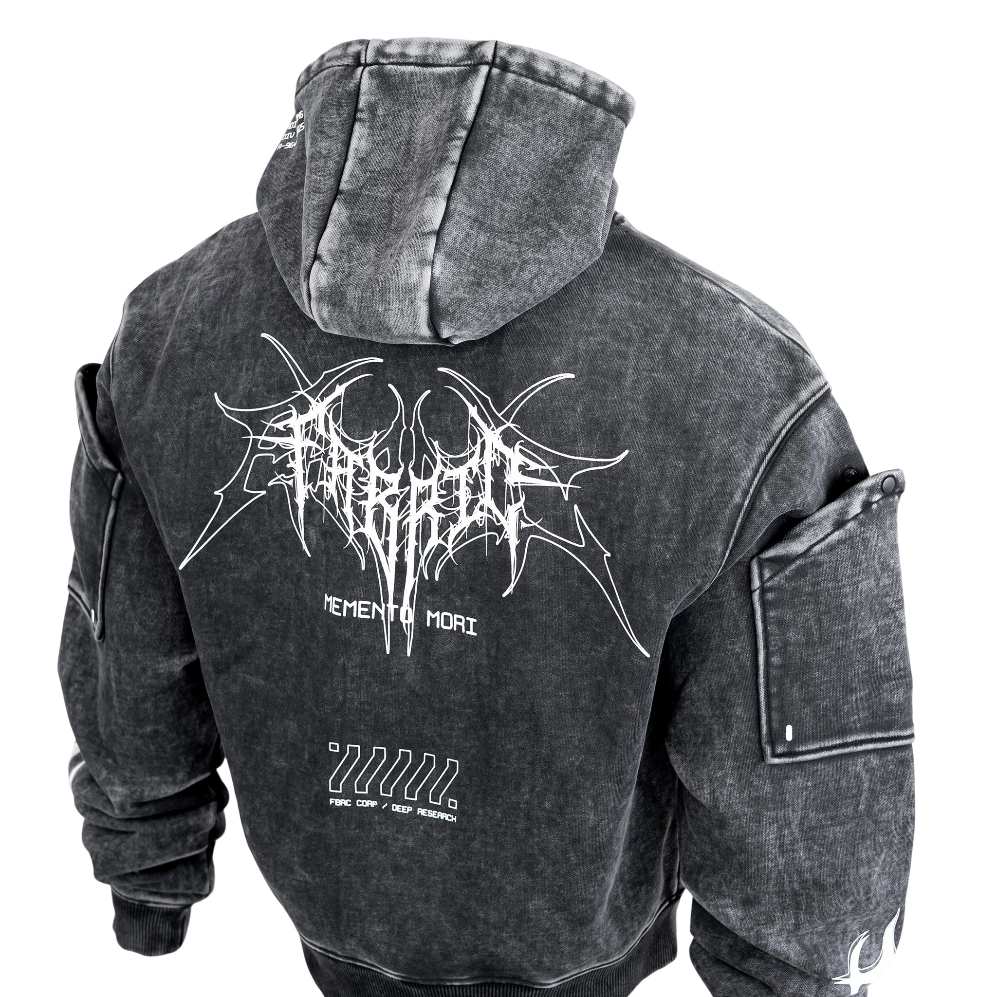 Fabric of the Universe SSV-Type 600G Snow Wash Hoodie