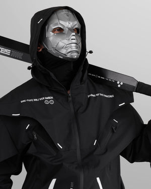 Genova Reborn Echo Silver Gray Mask