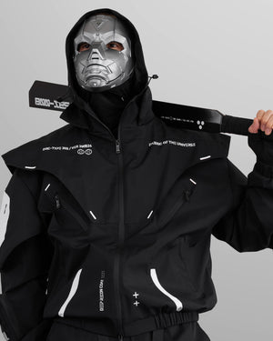 Genova Reborn Echo Silver Gray Mask