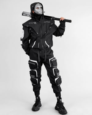 CG-Type 18R Black White Cargo Pants
