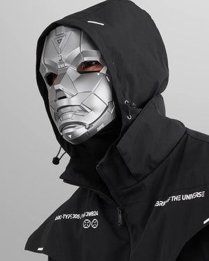 Genova Reborn Echo Silver Gray Mask