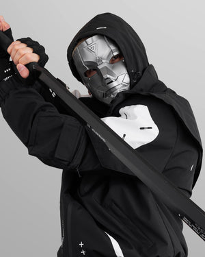 Genova Reborn Echo Silver Gray Mask
