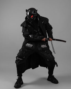 Adv Owl Black Cyber Helmet