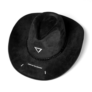 CH-2 Black Silver Cowboy Hat