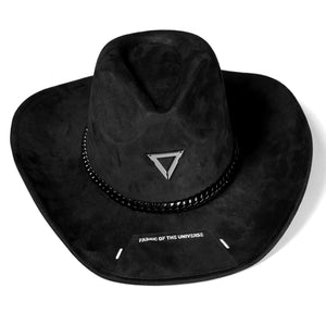 CH-2 Black Silver Cowboy Hat